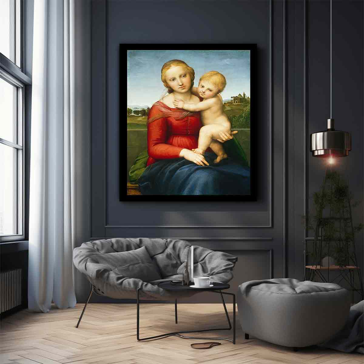 Madonna and Child By Raphael