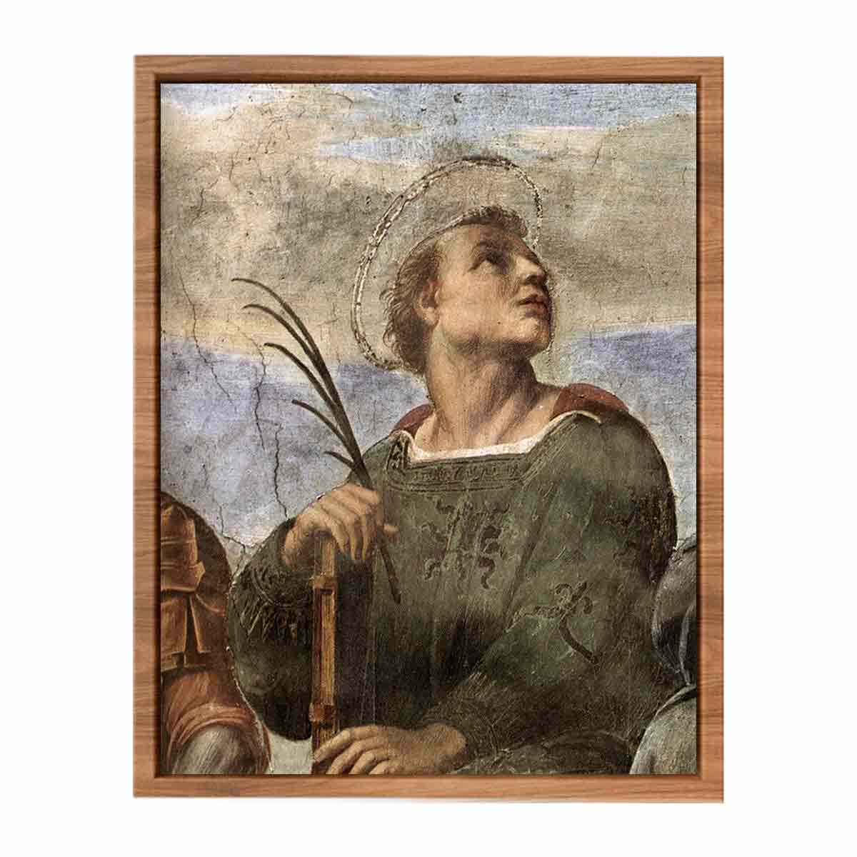 La Disputa (detail) By Raphael