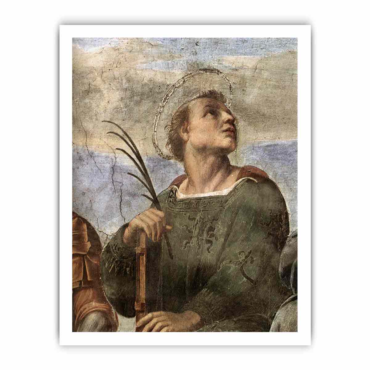 La Disputa (detail) By Raphael