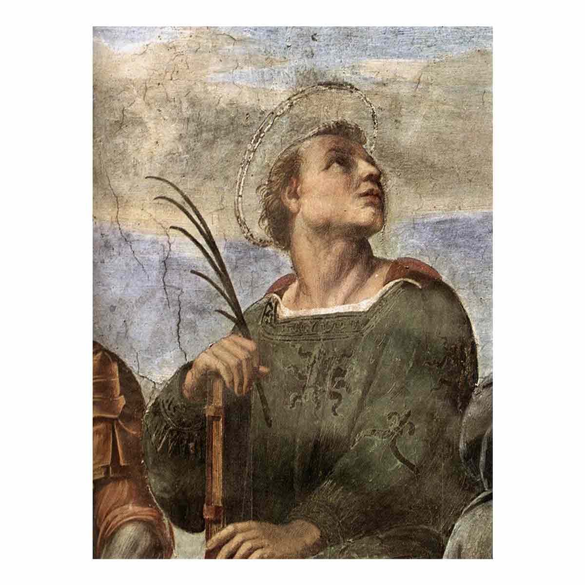 Disputation of the Holy Sacrament (La Disputa) [detail: 5]