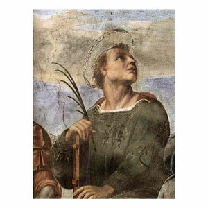 Disputation of the Holy Sacrament (La Disputa) [detail: 5]