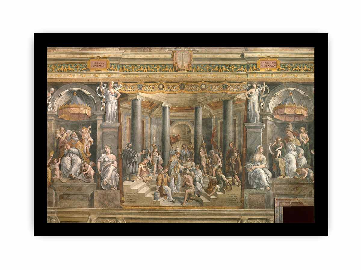 Baptism of Constantine. By Raphael