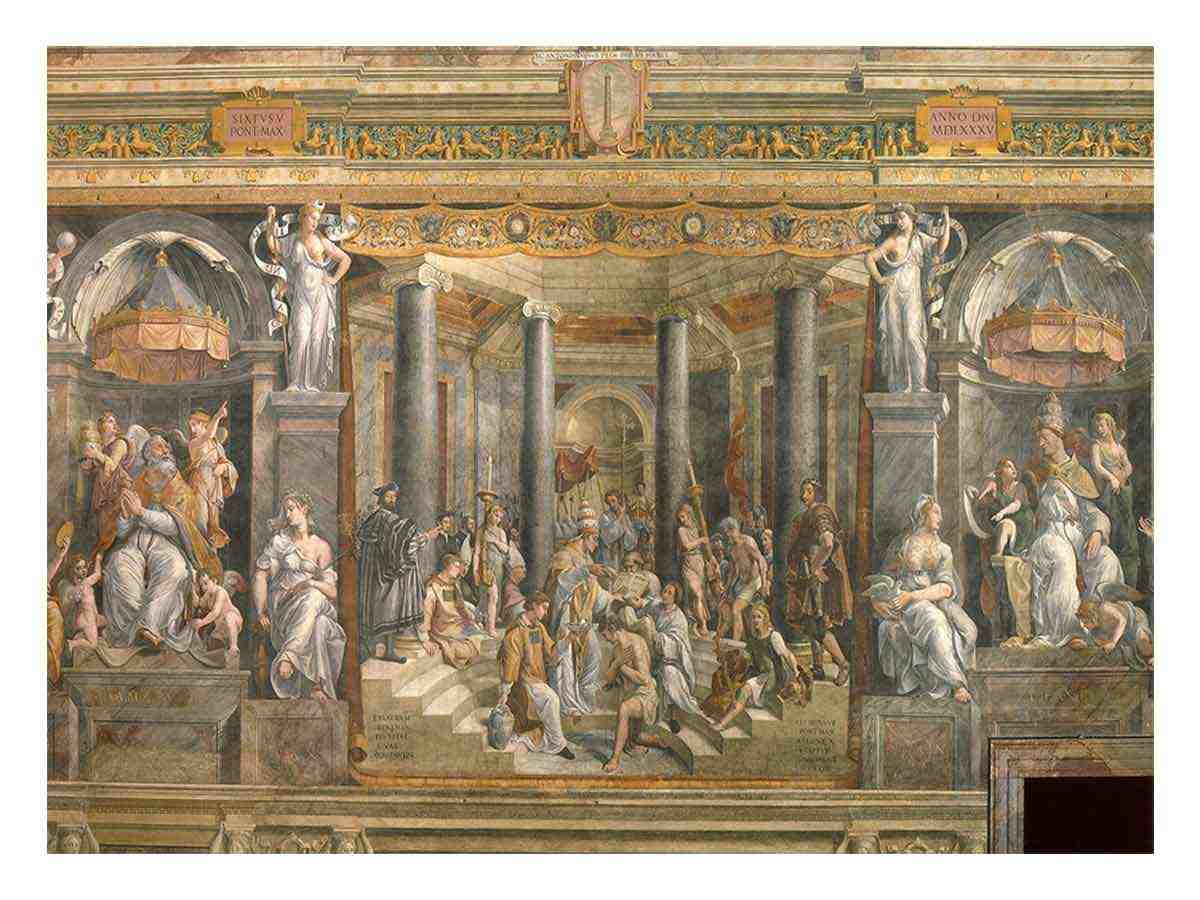 Baptism of Constantine. By Raphael