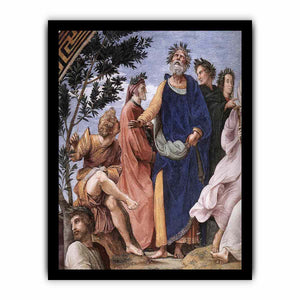 The Parnassus (detail) By Raphael