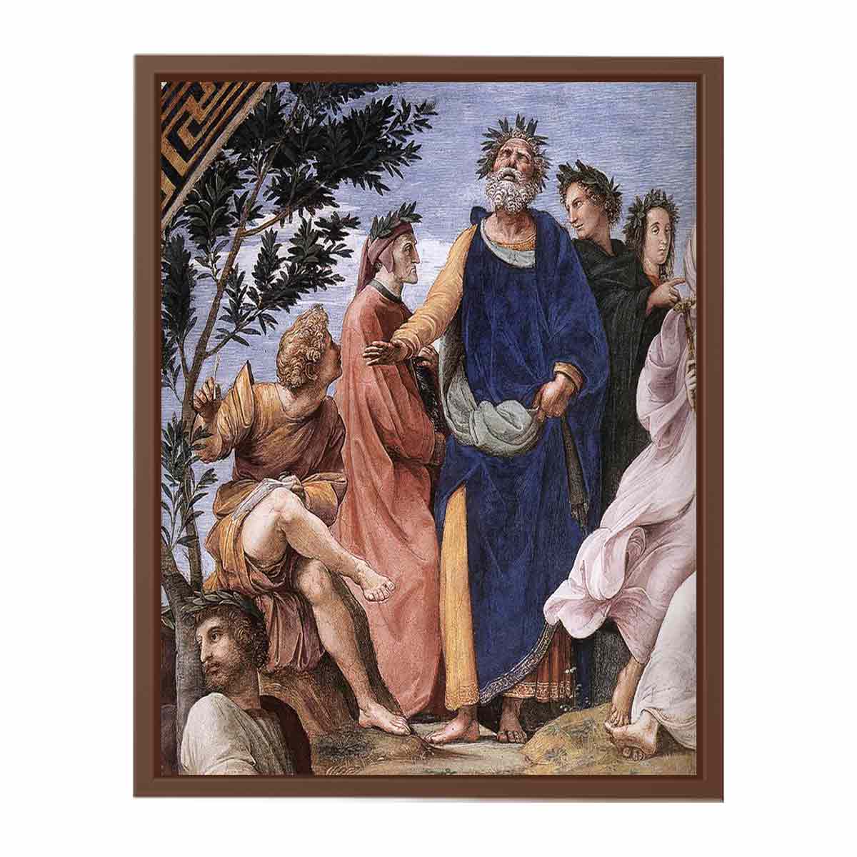 The Parnassus (detail) By Raphael