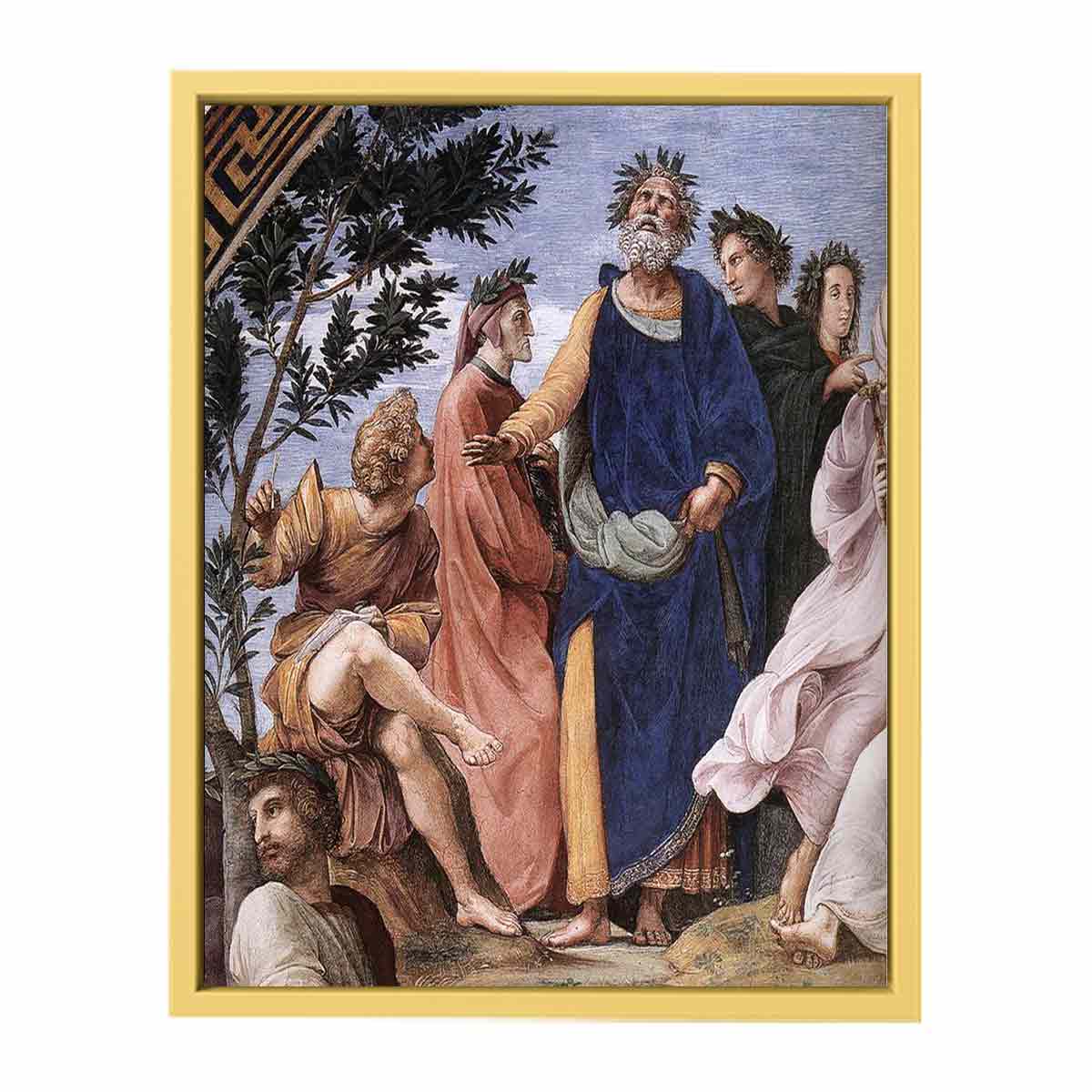 The Parnassus (detail) By Raphael