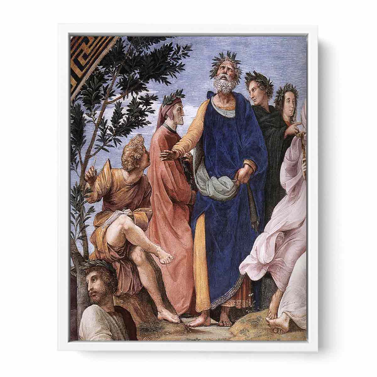 The Parnassus (detail) By Raphael
