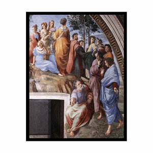 The Parnassus (detail) By Raphael