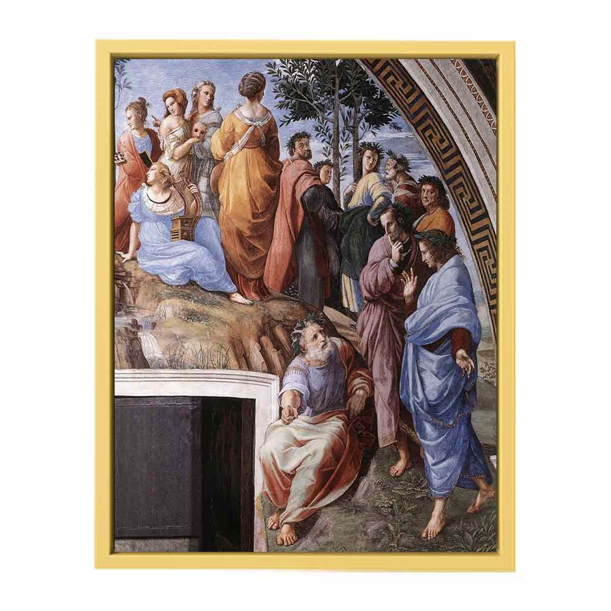 The Parnassus (detail) By Raphael