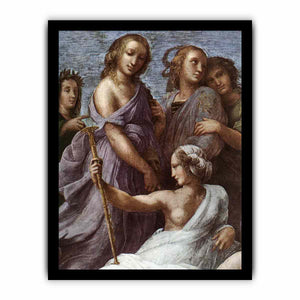 The Parnassus (detail) By Raphael