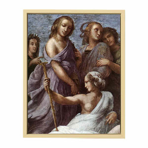 The Parnassus (detail) By Raphael