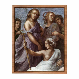 The Parnassus (detail) By Raphael
