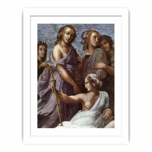 The Parnassus (detail) By Raphael