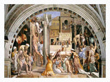 The Fire in the Borgo By Raphael artwork preview