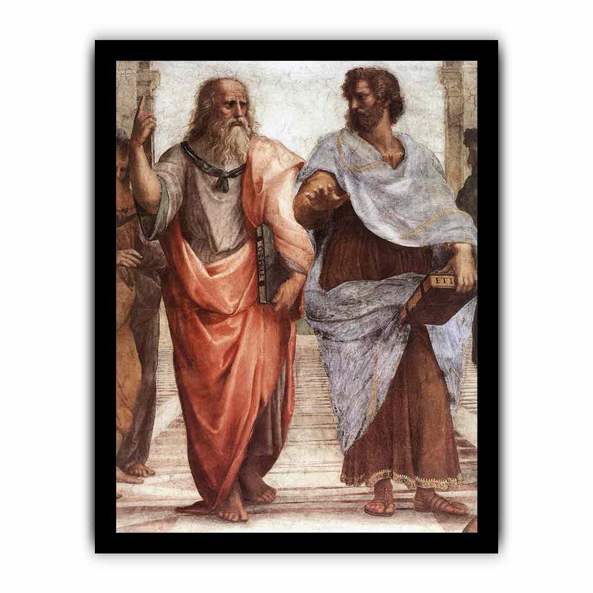 Crooped of The "School of Athens" By Raphael