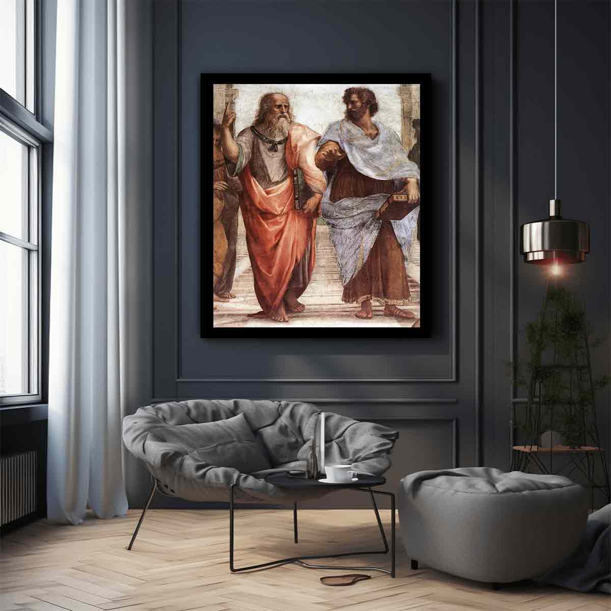 Crooped of The "School of Athens" By Raphael
