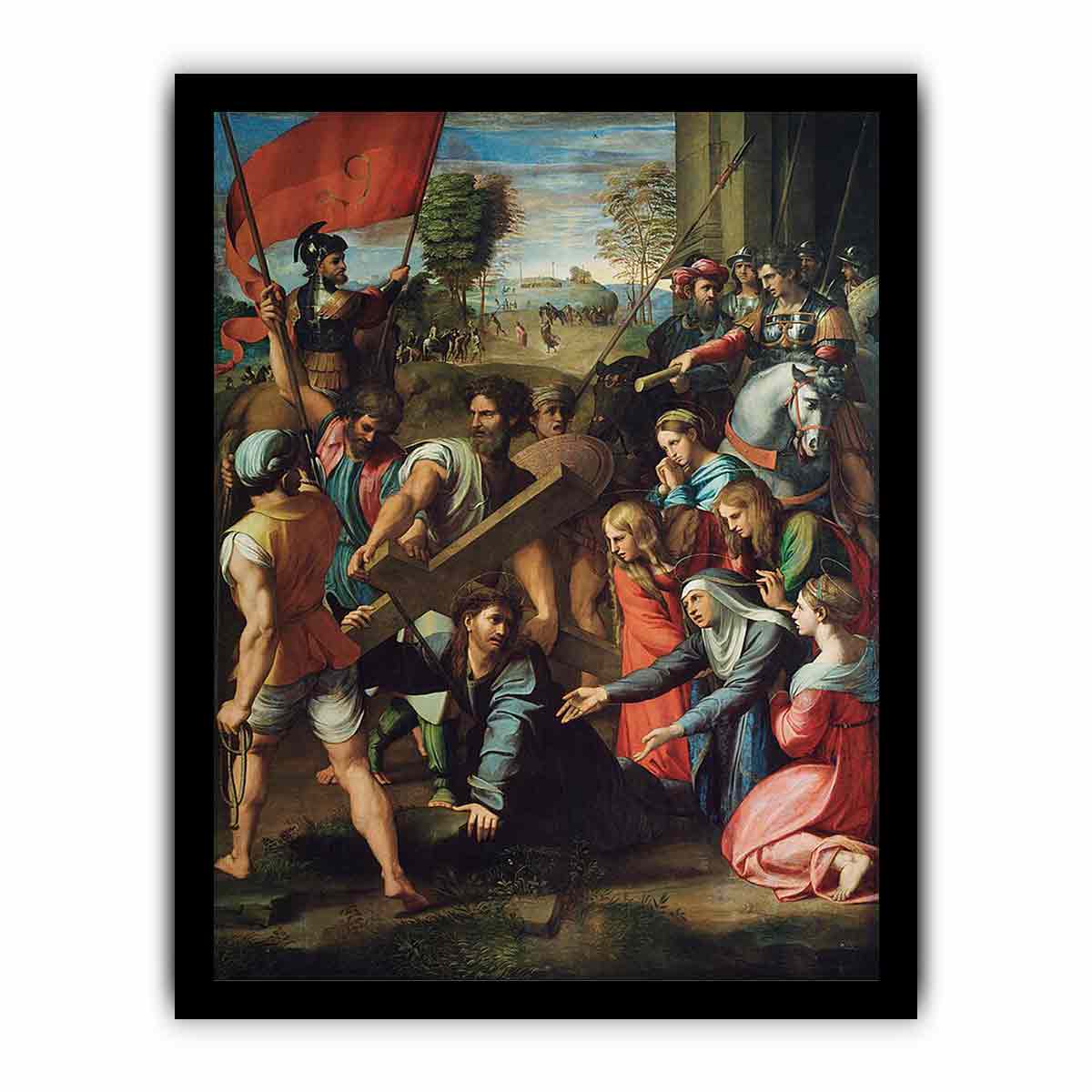 Christ Falling on the Way to Calvary (Raphael)