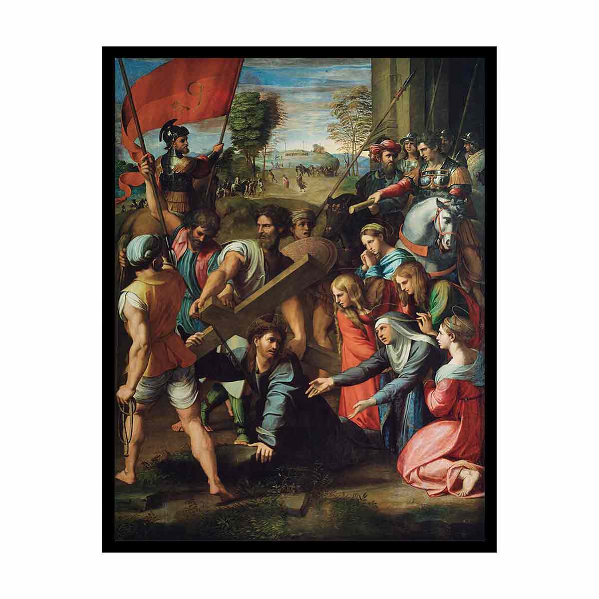 Christ Falling on the Way to Calvary (Raphael)