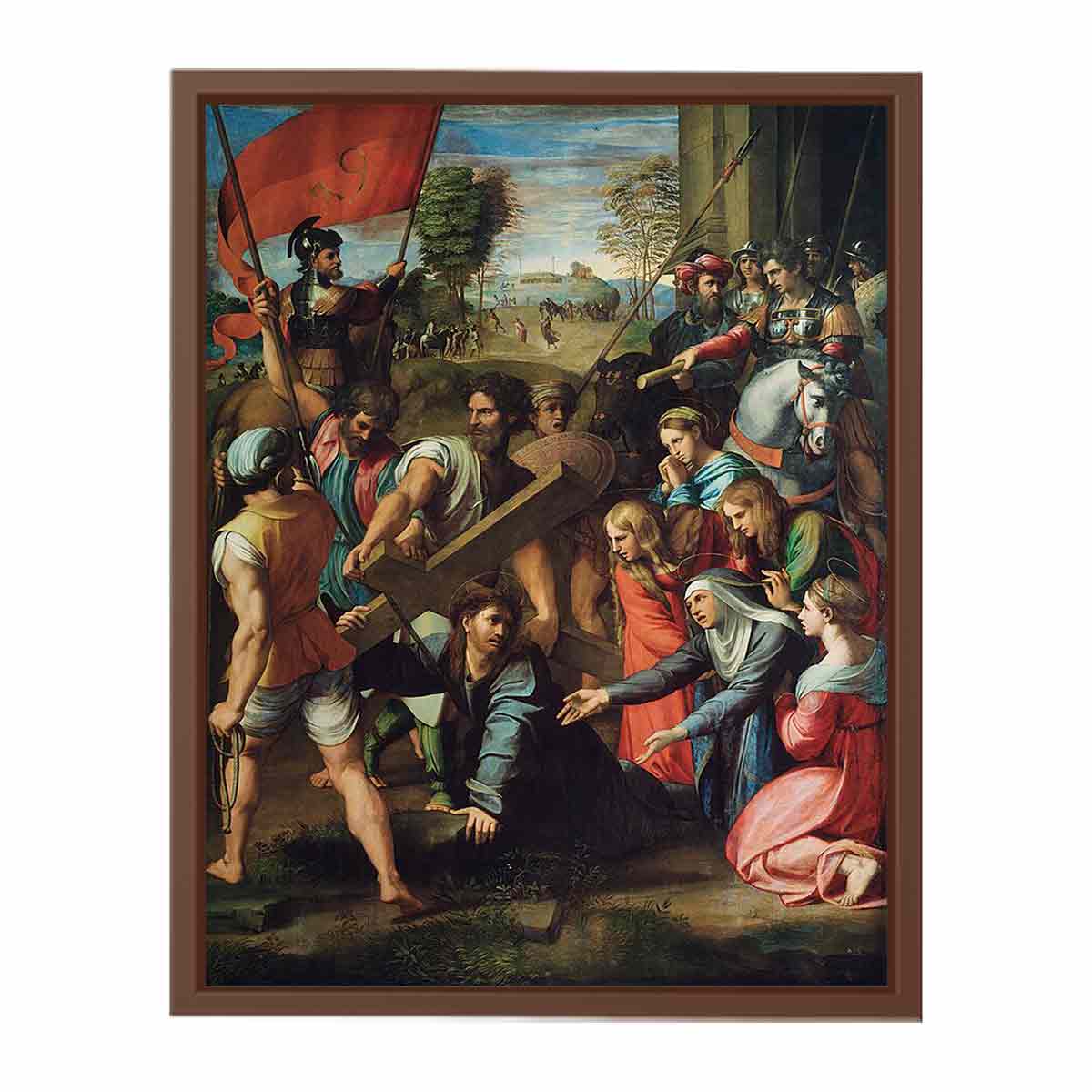 Christ Falling on the Way to Calvary (Raphael)