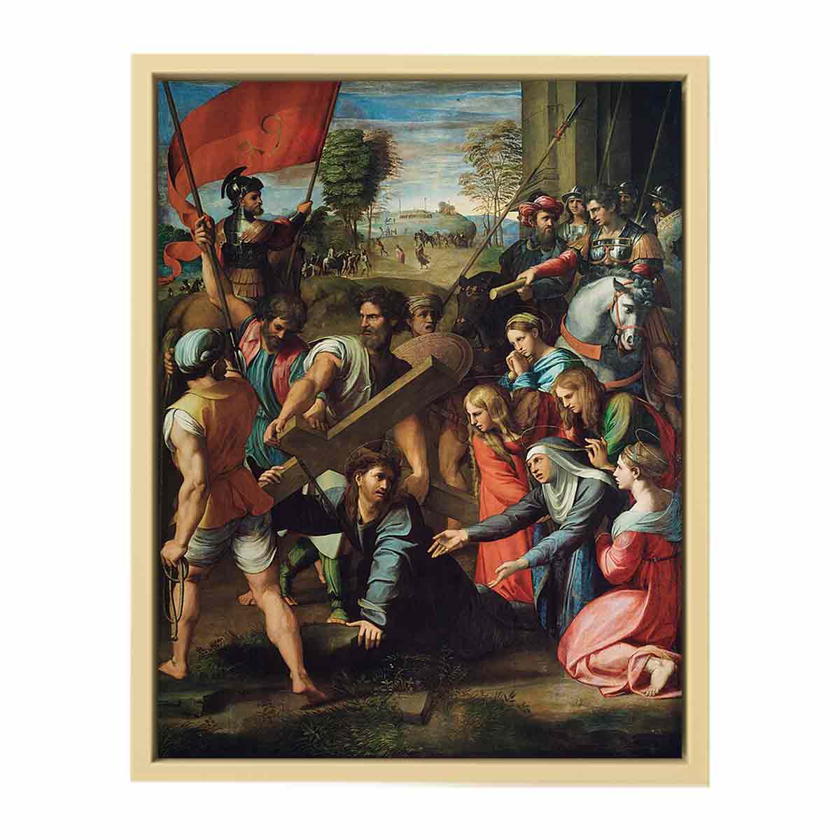 Christ Falling on the Way to Calvary (Raphael)