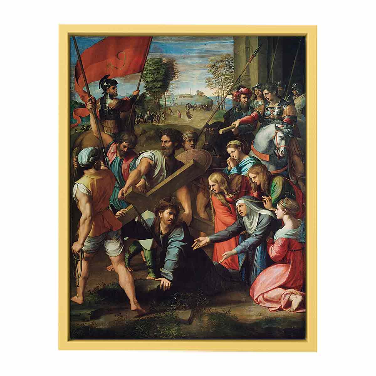 Christ Falling on the Way to Calvary (Raphael)