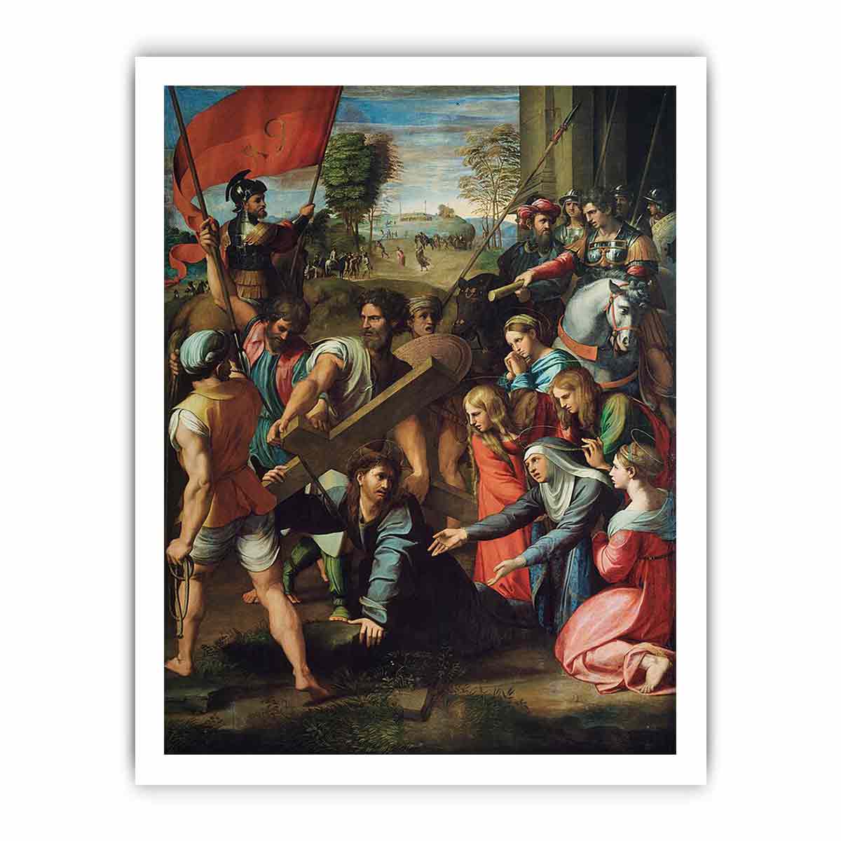 Christ Falling on the Way to Calvary (Raphael)
