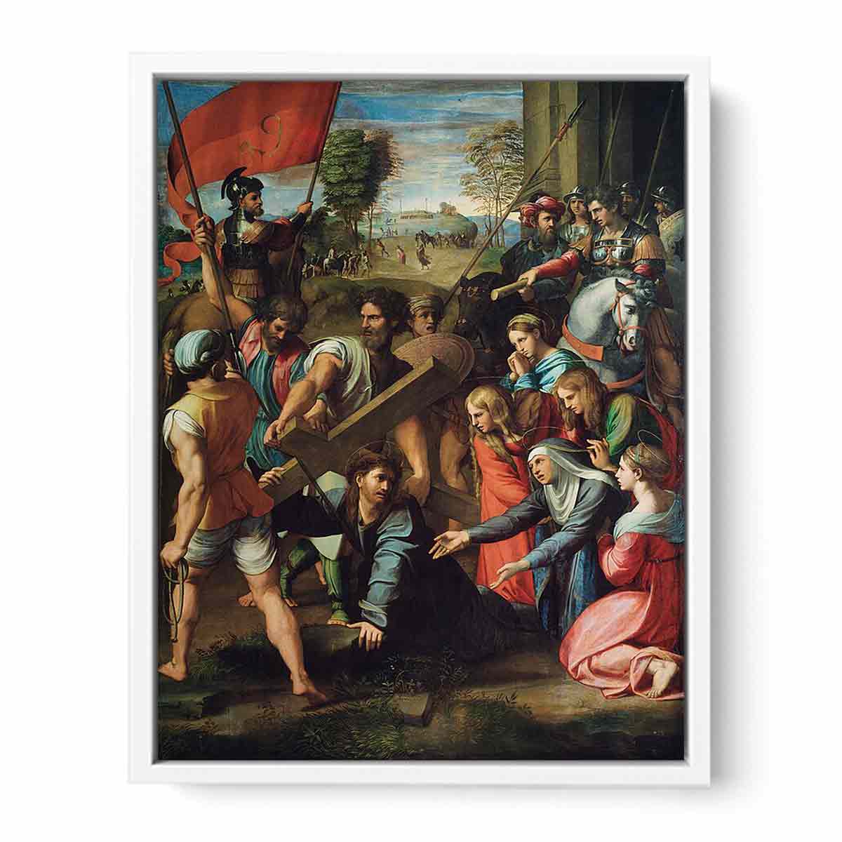 Christ Falling on the Way to Calvary (Raphael)