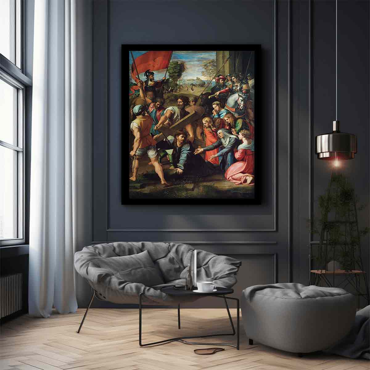 Christ Falling on the Way to Calvary (Raphael)
