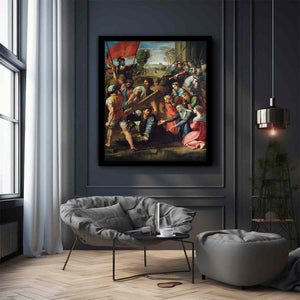 Christ Falling on the Way to Calvary (Raphael)