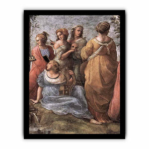 The Parnassus (detail) By Raphael