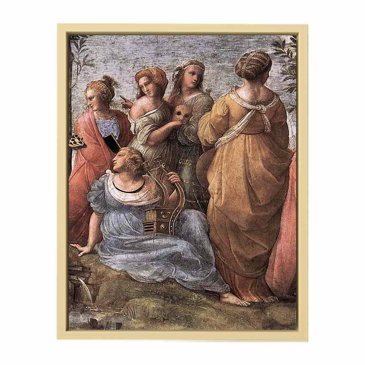 The Parnassus (detail) By Raphael