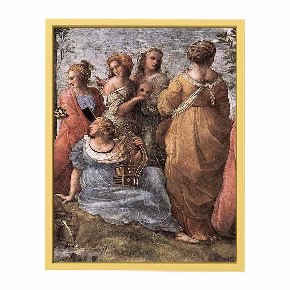 The Parnassus (detail) By Raphael