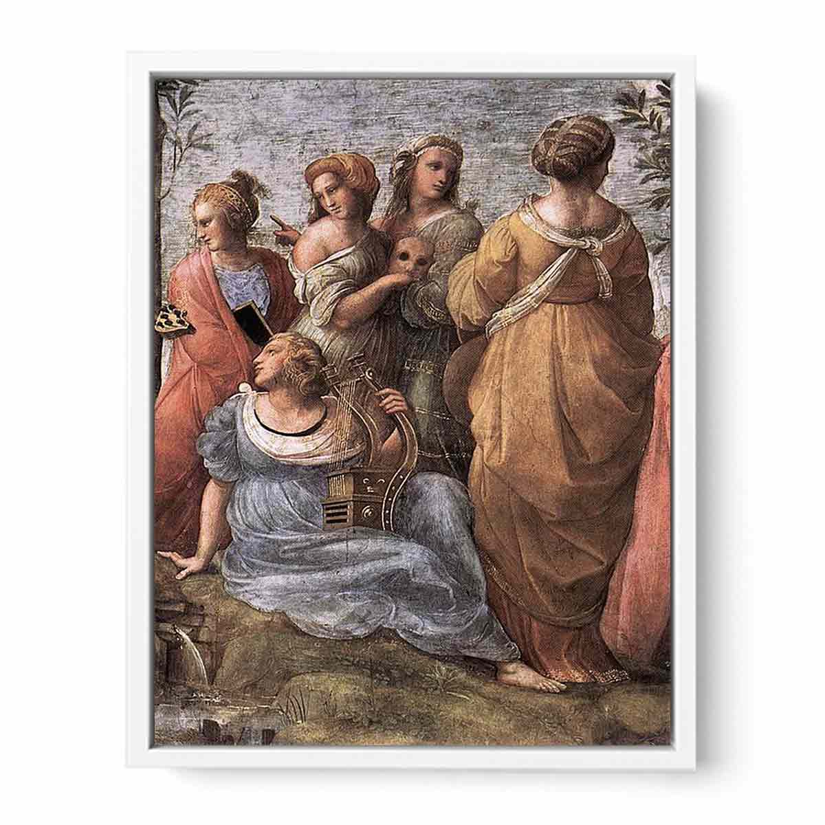 The Parnassus (detail) By Raphael
