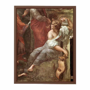 The Parnassus (detail) By Raphael