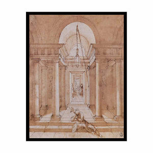 A Soldier before the Cell of St Peter By Raphael