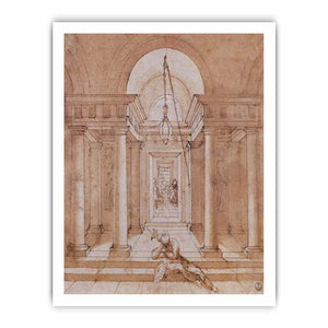 A Soldier before the Cell of St Peter By Raphael
