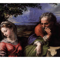 Holy Family below the Oak (detail)