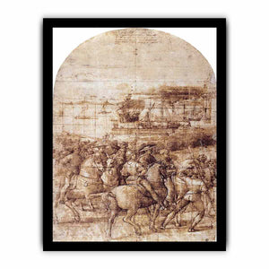Enea Piccolomini Leaves for the Council of Basle By Raphael