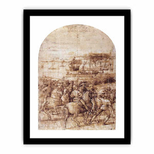 Enea Piccolomini Leaves for the Council of Basle By Raphael