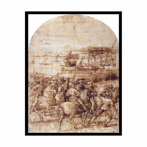 Enea Piccolomini Leaves for the Council of Basle By Raphael