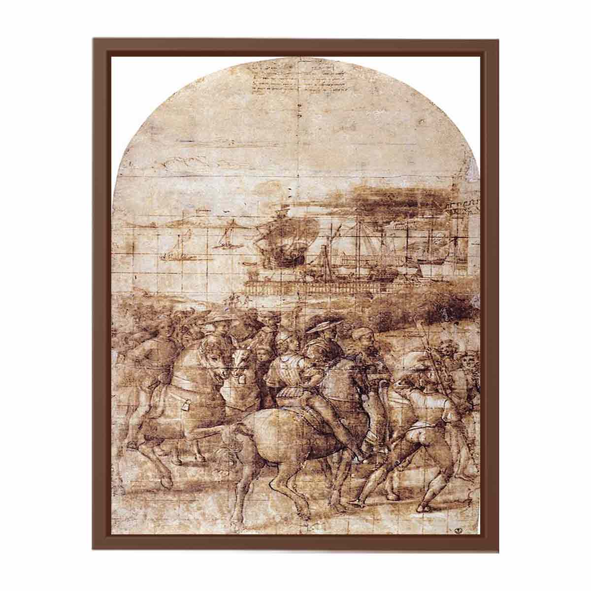 Enea Piccolomini Leaves for the Council of Basle By Raphael