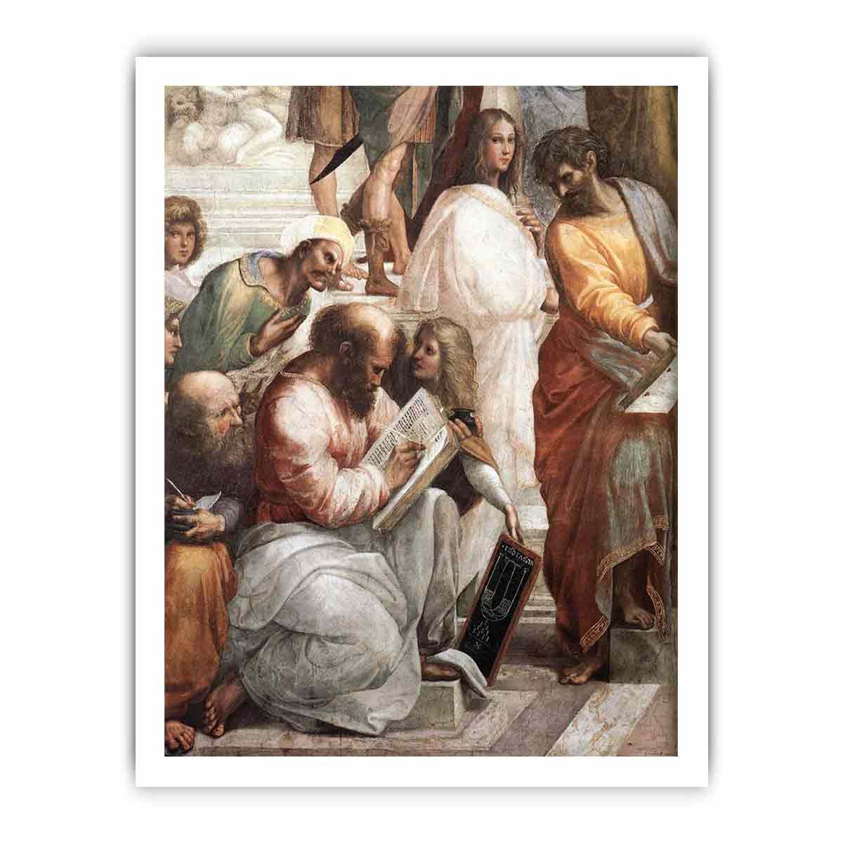 The School of Athens (detail) By Raphael