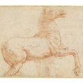 Study of a Sculpture of a Horse