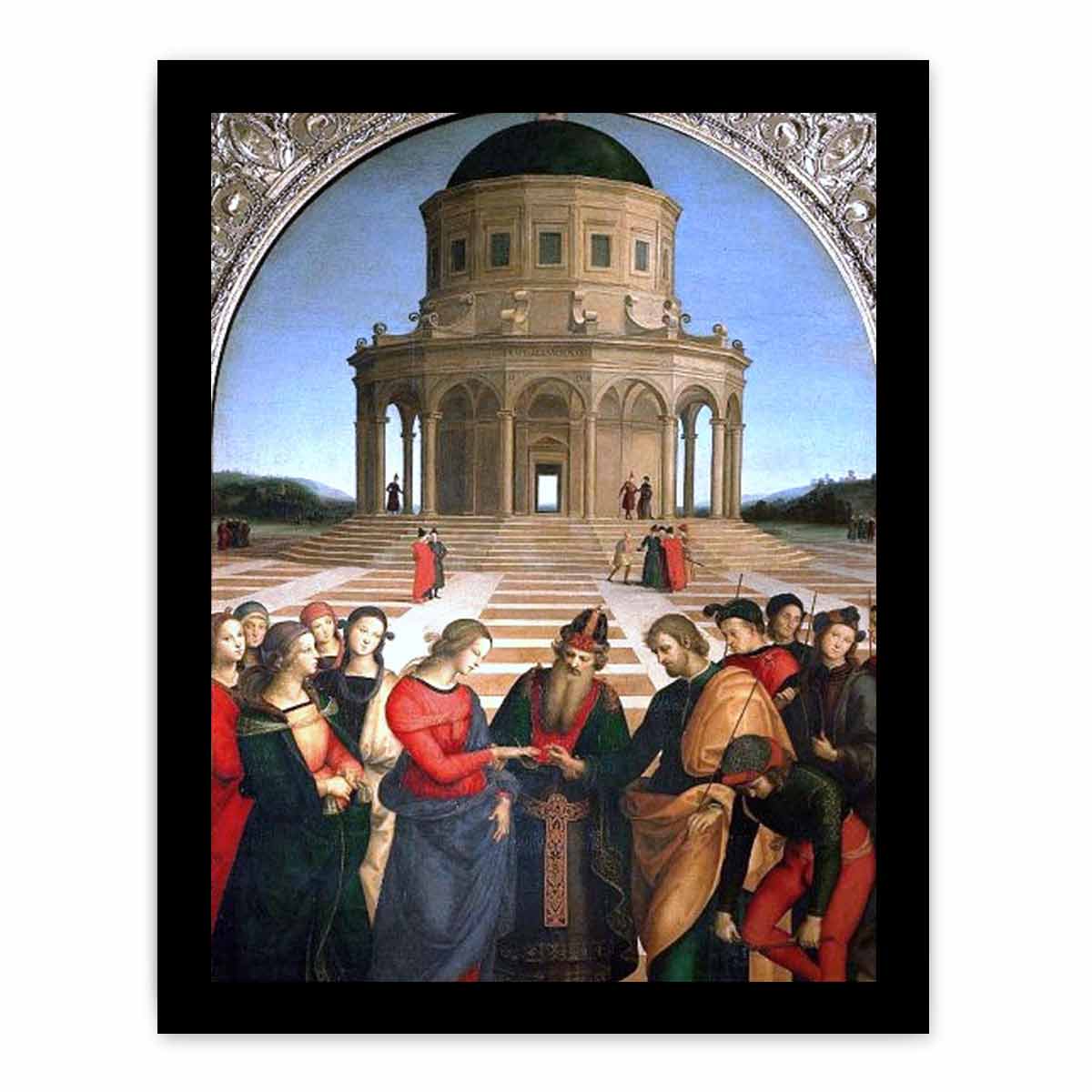 The Marriage of the Virgin By Raphael