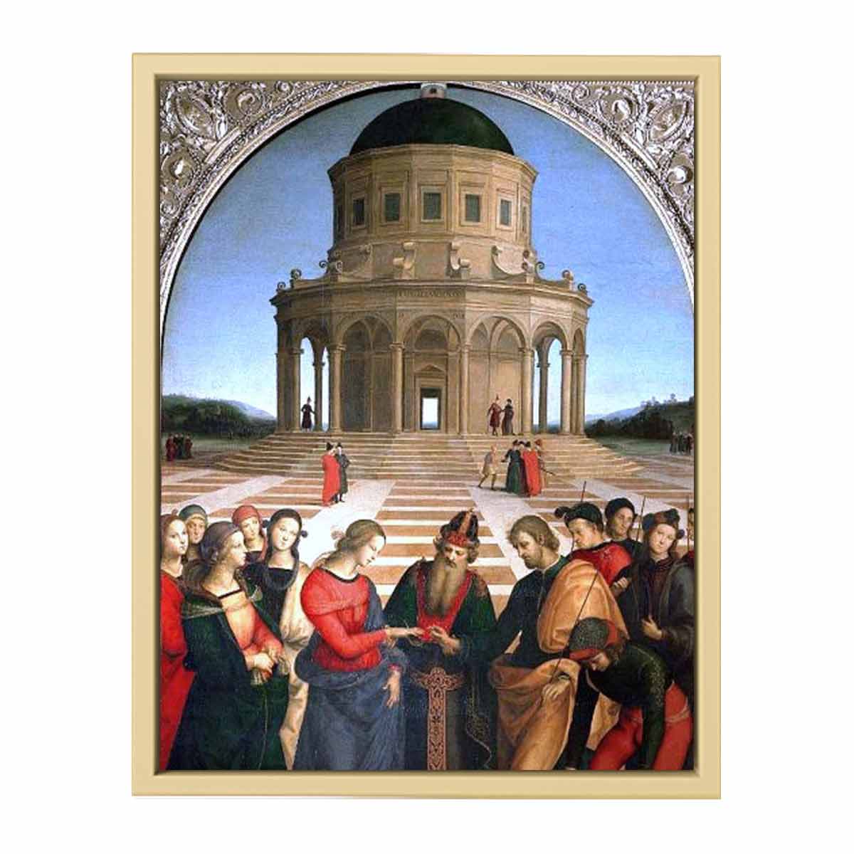 The Marriage of the Virgin By Raphael