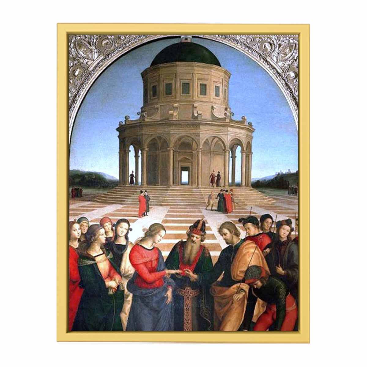 The Marriage of the Virgin By Raphael