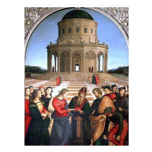 The Marriage of the Virgin By Raphael