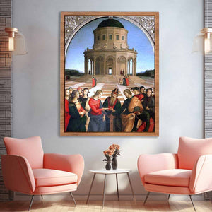 The Marriage of the Virgin By Raphael