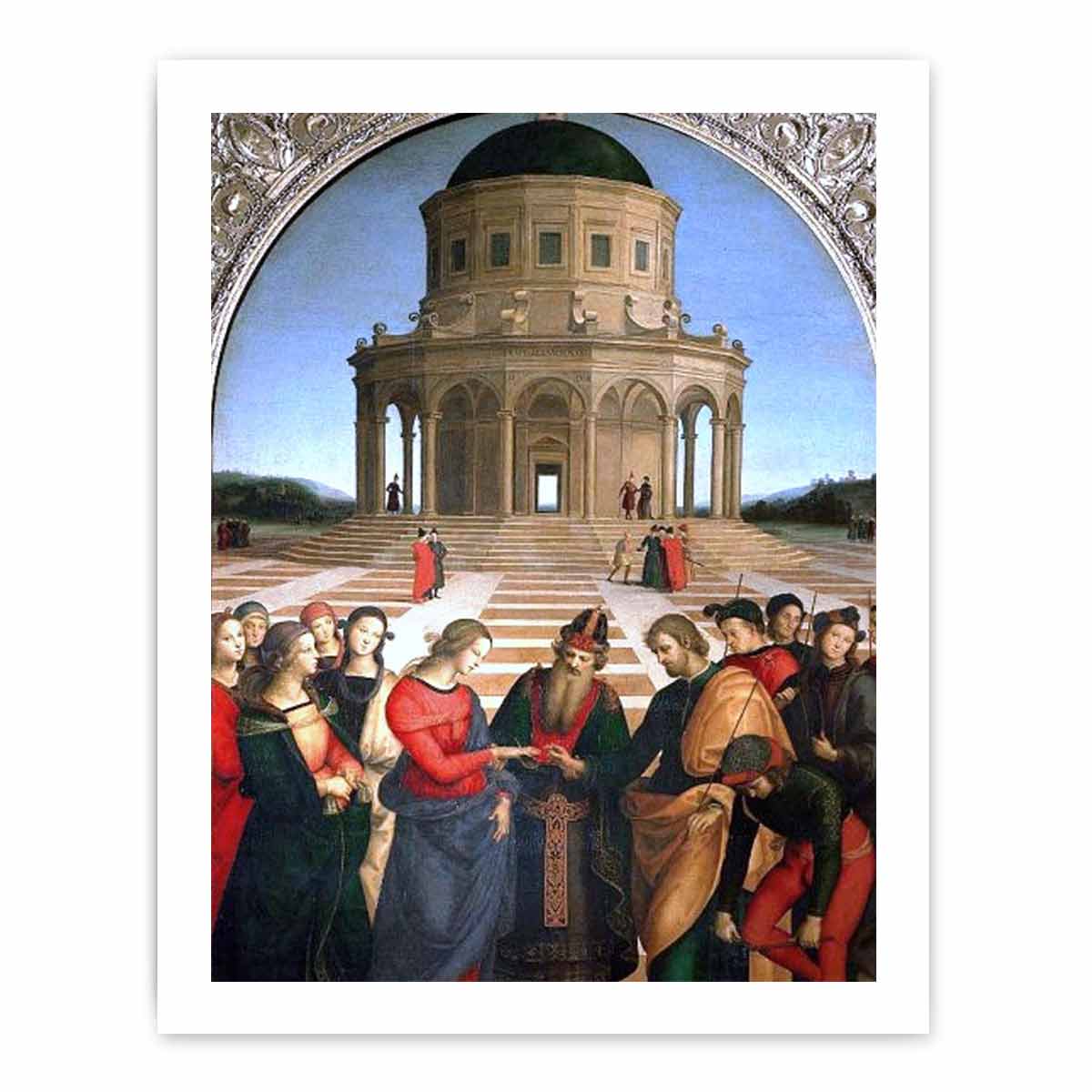 The Marriage of the Virgin By Raphael