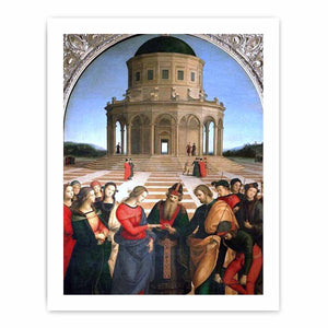 The Marriage of the Virgin By Raphael